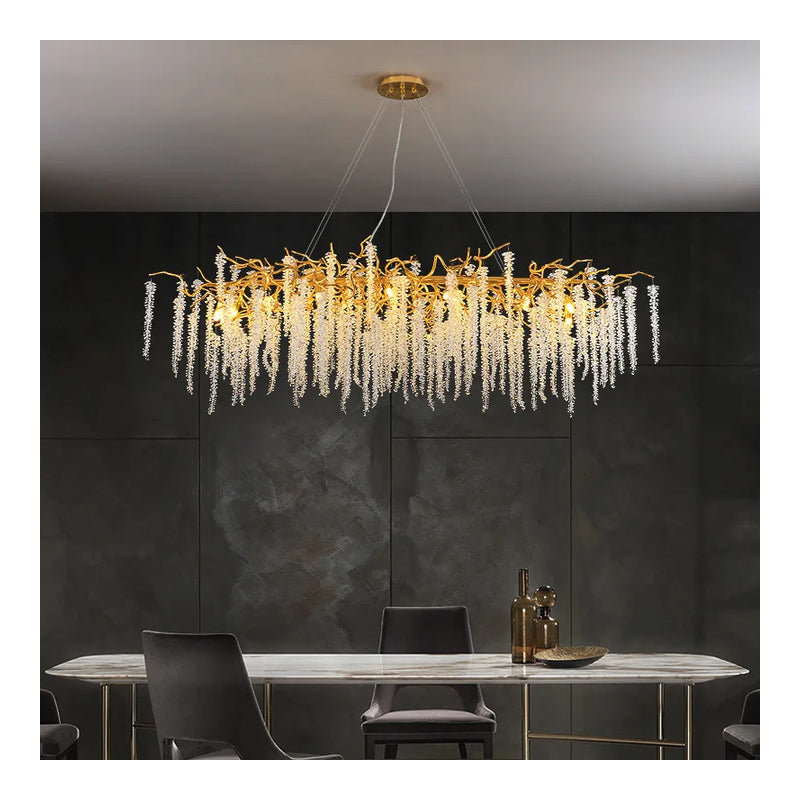 Auree LED Chandelier, Warm Light