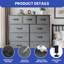 Commode 11 tiroirs Chelesea