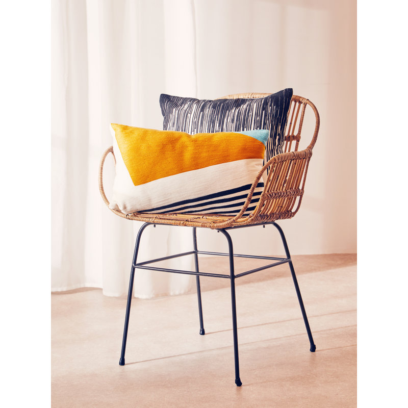 Lance Abstract Rectangular Throw Cushion