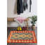 Tapis unique rouge / bleu / jaune nouvel âge 1 pi 11 po x 2 pi 10 po One-of-a-Kind