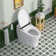 Bcan Smart Toilet With Built-in Tank Bidet, Auto Open Lid, 1.24 Gallons Auto Dual Flush, UV Sterilization, Heat Seat, Warm Wash/dryer, Soft Closing, Deodorization, Remote Control
