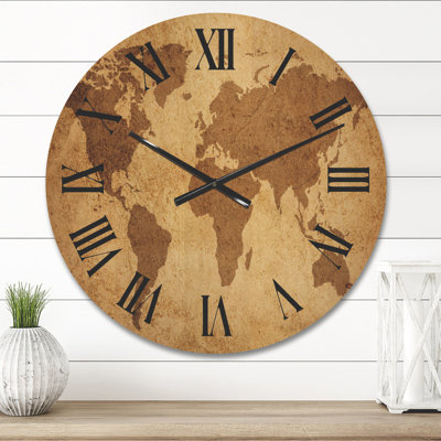 Solid Wood Wall Clock