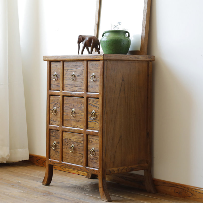 Nine-Drawer Console Cabinet
