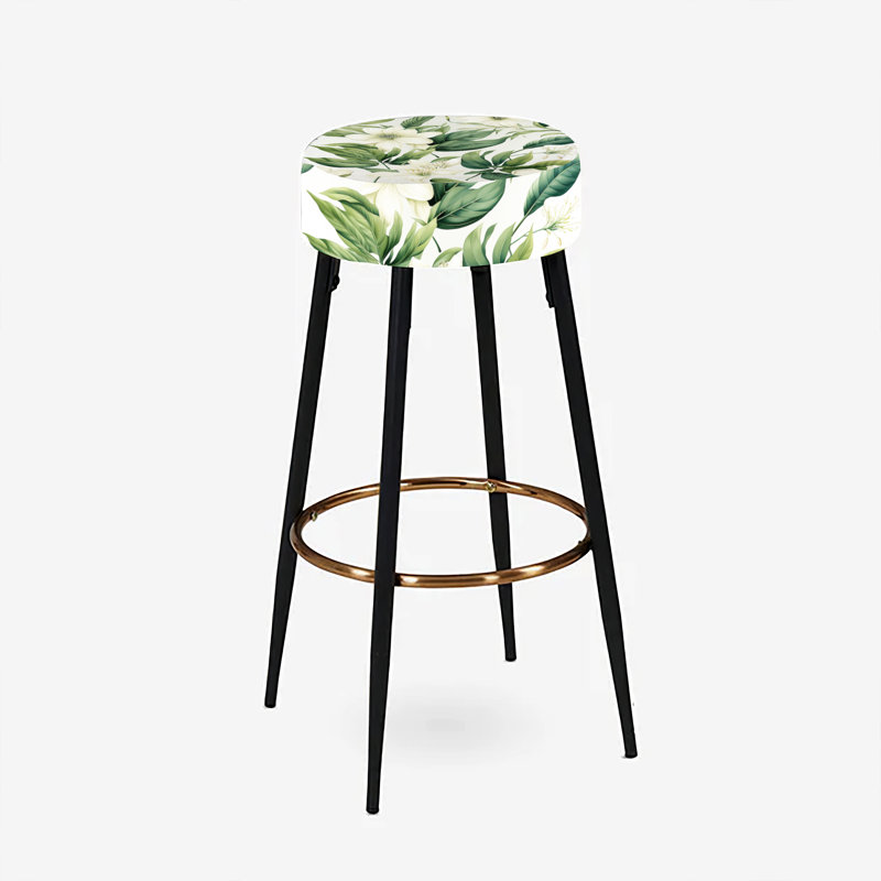 Ensemble de 2 tabourets de bar Vintage Jungle