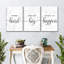 «Work Hard And Make It Happen», reproduction d'art sur toile-92764152