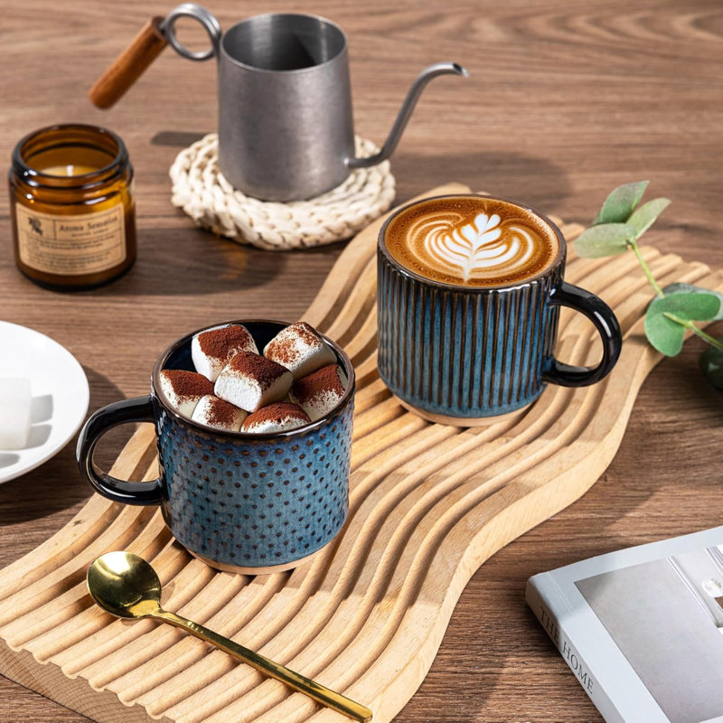 Ceramic coffee cup set
