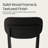 Upholstered Solid Wood Dining Chair-1163058381