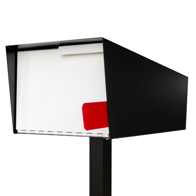 Modern Post-Mounted Mailbox