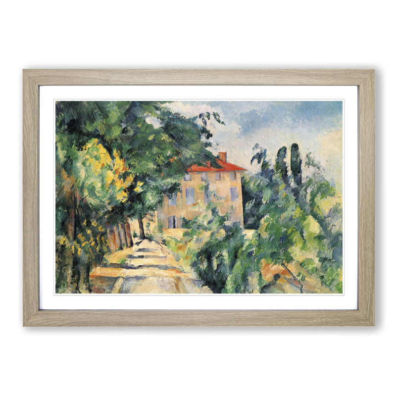 Paul Cezanne - Single Picture Frame Painting, Oak