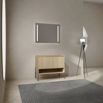 36" Freestanding Bathroom Vanity & 2 Soft-Close Cabinet Doors (Kd-Packing)-Excluding Sink