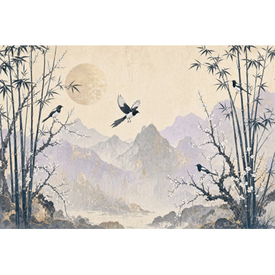 Papier peint chinois amovible chinois