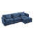 Chenille bleue marine est en rupture de stock
