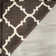 Rodgers Hand Woven Flat Weave Wool/Cotton Geometric Rug in Brown/Ivory