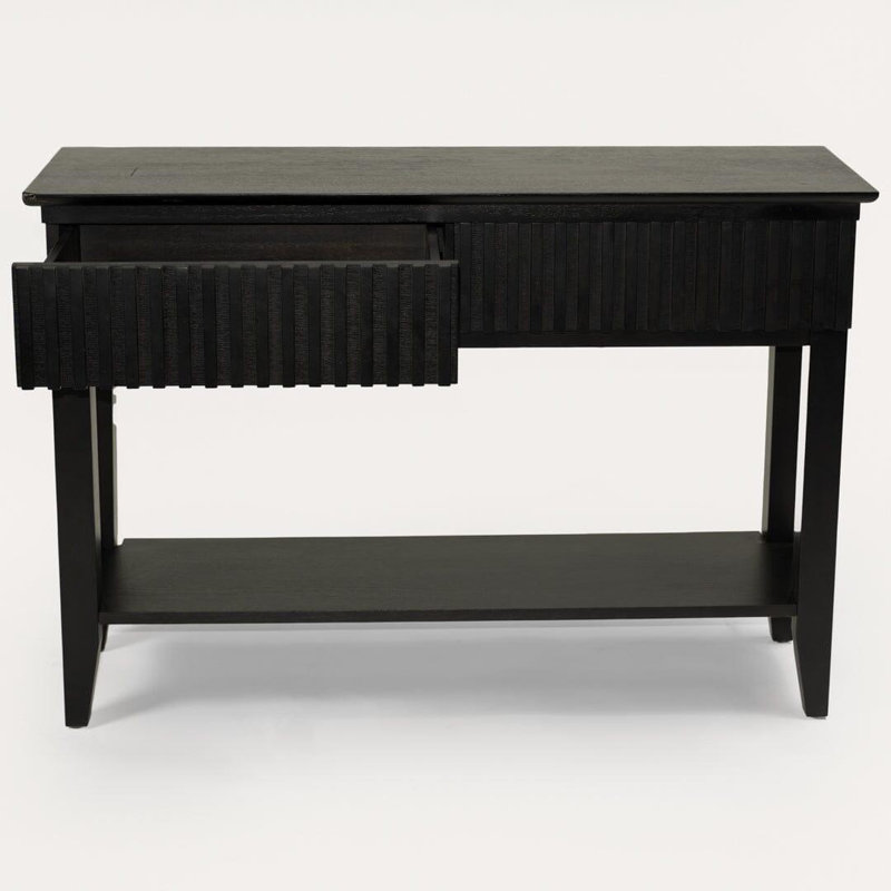 Hopley 110cm Console Table, Black