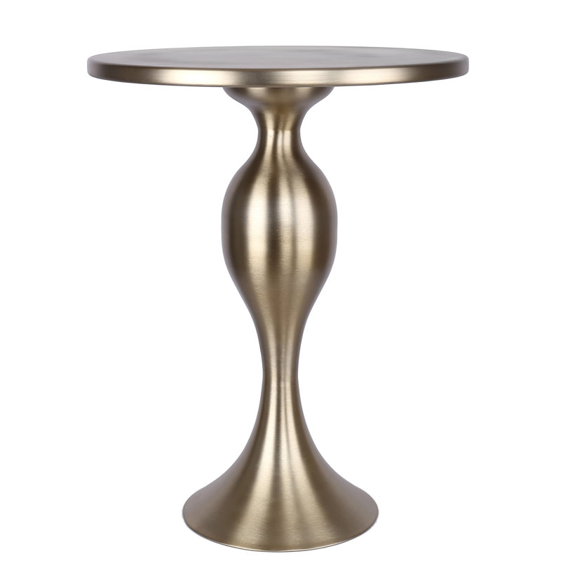 Table de bout Jardin, Plaqué or
