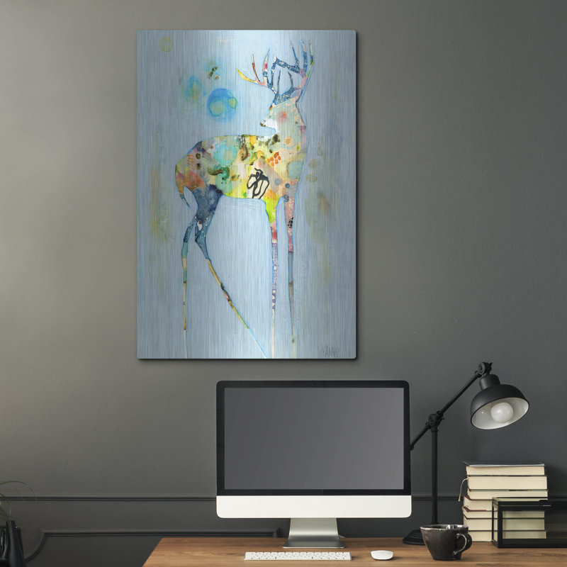" Strength " by Wyanne, 36" H x 24" W