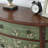 Multifunctional Half-Circle Wooden Accent Cabinet-109073113