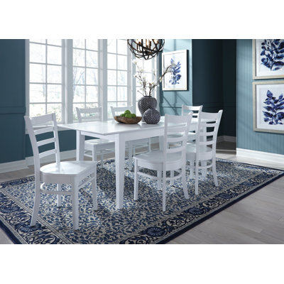 Delmontez Extendable Solid Wood Dining Set