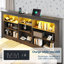 Daybed With Led Headboard, Usb Charging Station And 3 Storage Drawers, Rustic Farmhouse Style-1515437731