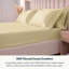 Delara GOTS-Certified Organic Cotton Sateen Fitted Sheet, 400 Thread Count, Soft Long-Staple Cotton, 16" Deep Pocket-103976071-88077807