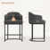 Tabouret de bar 27 po Alyce