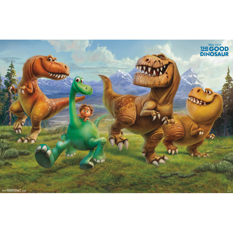 « good dinosaur-group », impression sur papier