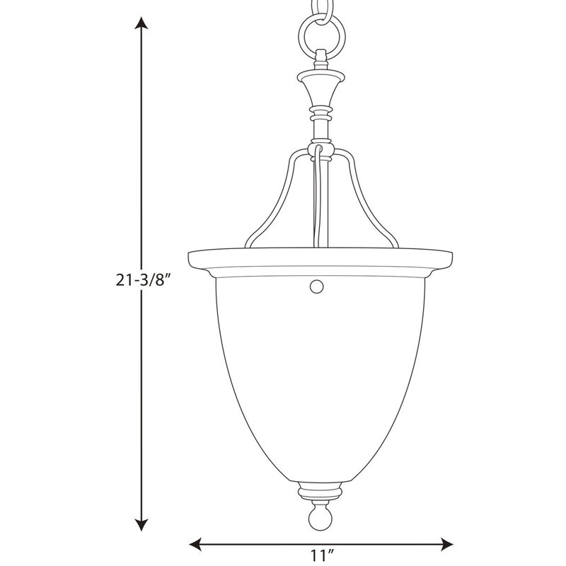 Vangorder 1 - Light Single Pendant, Brushed Nickel