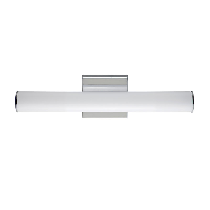 Aylor Dimmable LED Bath Bar, Polished Chrome