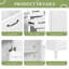 48" Freestanding Modern Single Bathroom Vanity with Ceramic Sink Top,Bathroom Storage System-133407147