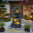 6-Tier Cascading Stone Waterfall with LED Glow for Patio & Garden Decor