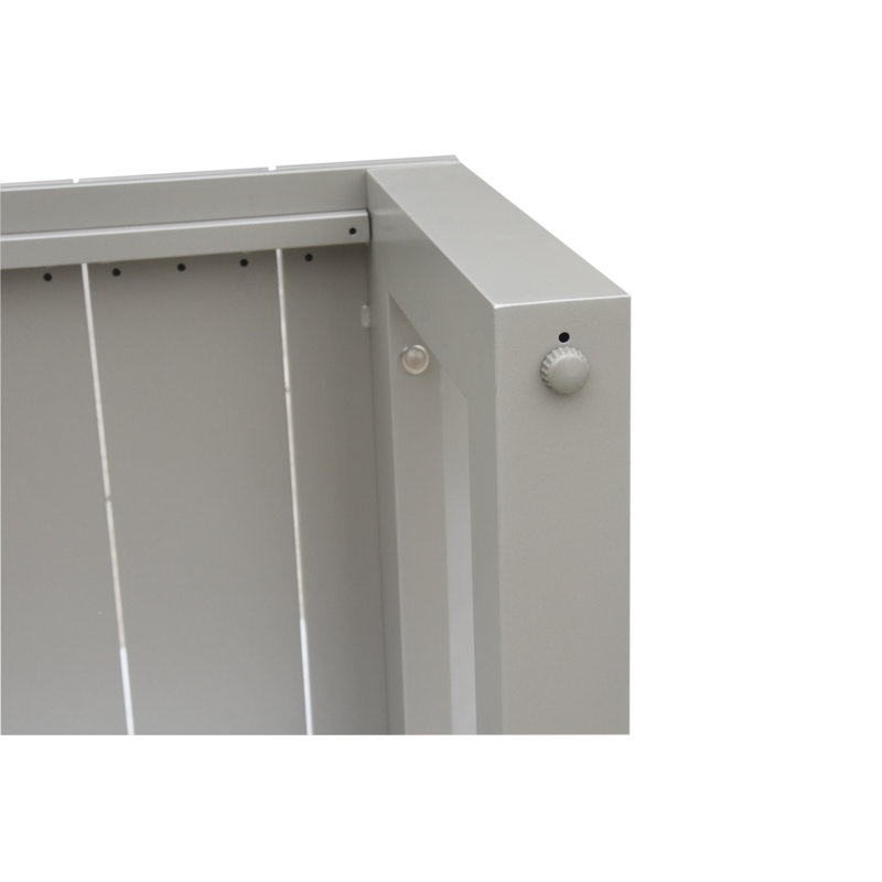 Calypso 21.3'' Metal Outdoor Side Table