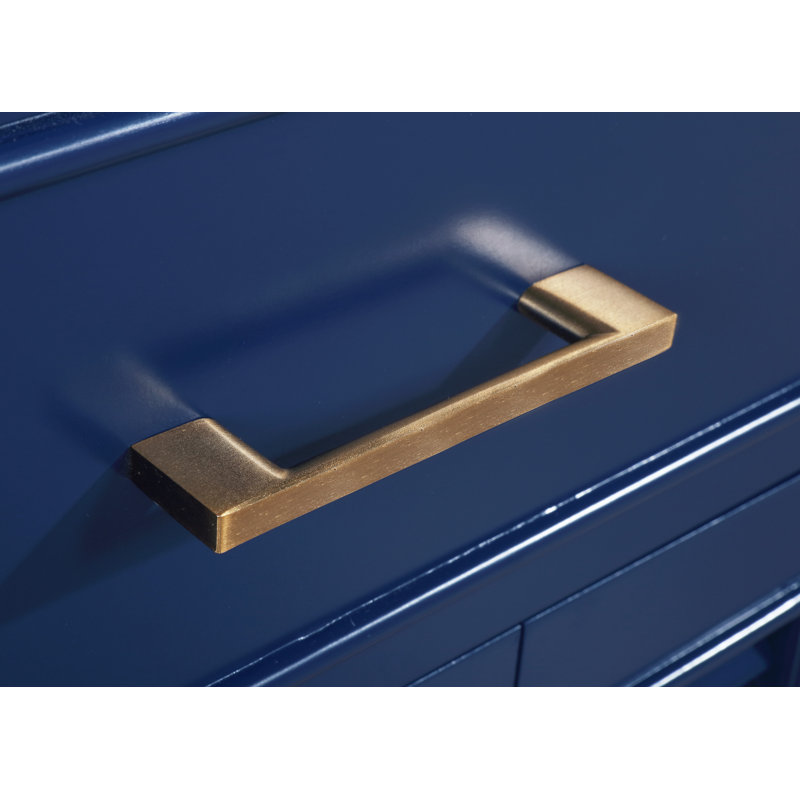 Ensemble de meuble-lavabo simple 30 po Cameron, Bleu