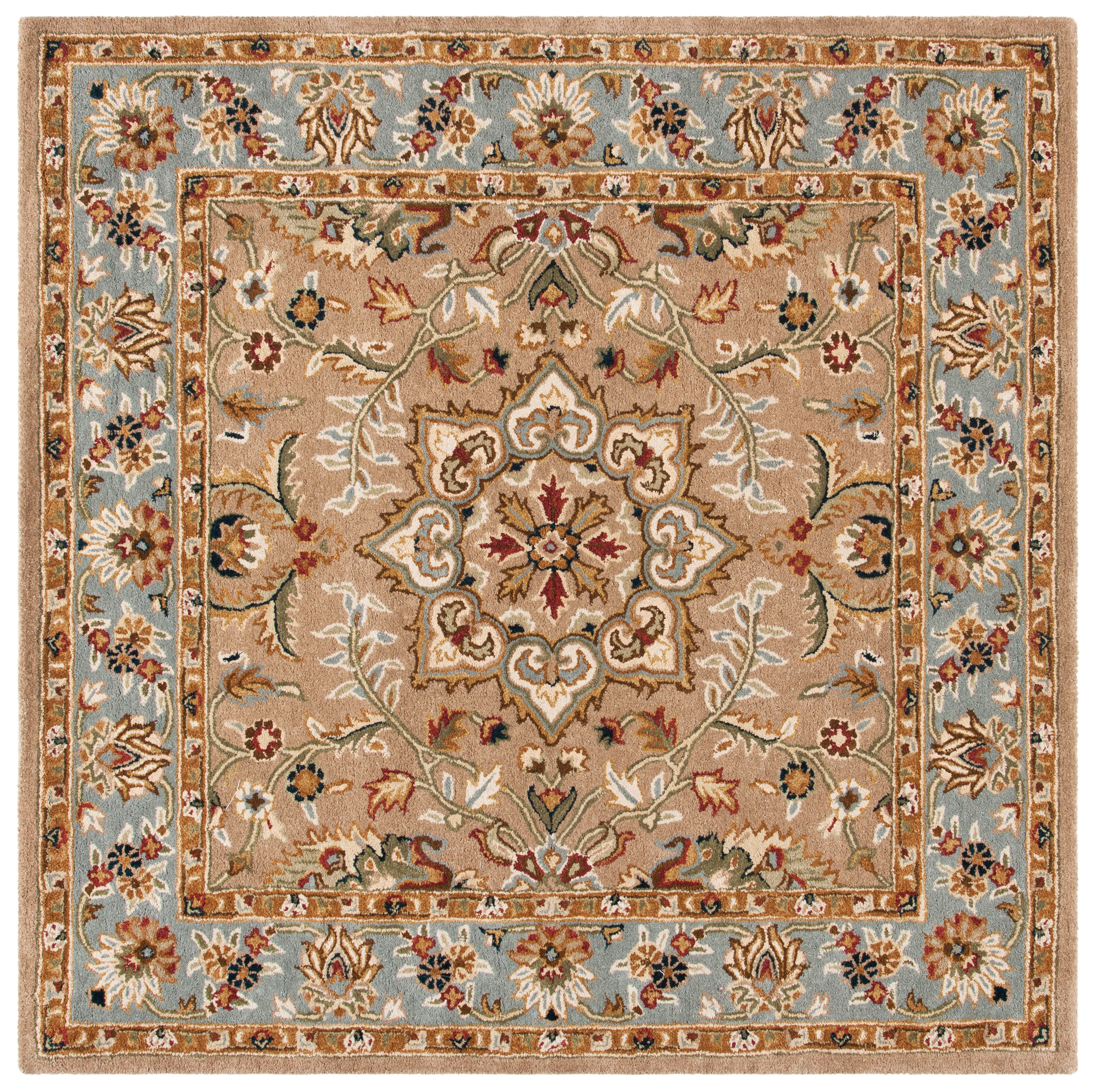 Astoria Grand Carnasheeran Beige & Light Blue Area Rug & Reviews ...