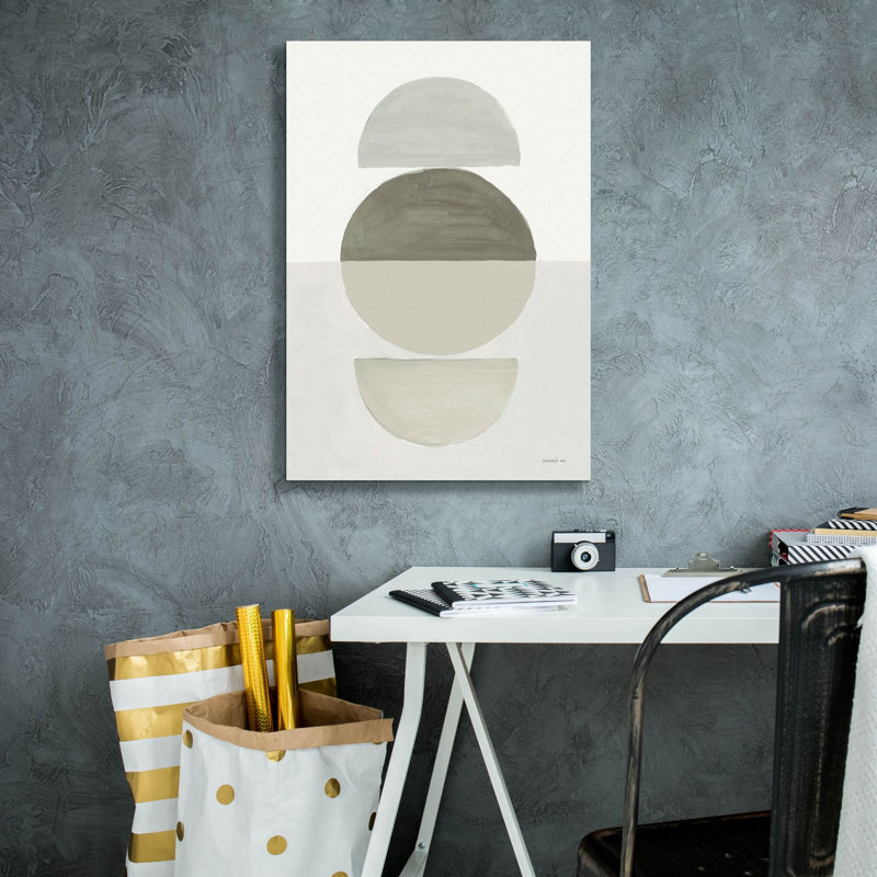 «In Entre 1 Neutral» par Danhui Nai, art mural sur toile, H 26 po x l 18 po