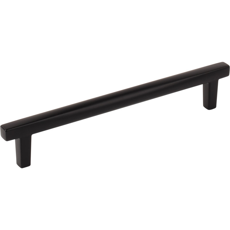 Whitlock Bar Pull, Matte Black, 6 5/16"