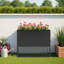 Boîte à fleurs élégante - Jardin élégant-705994689-705994688