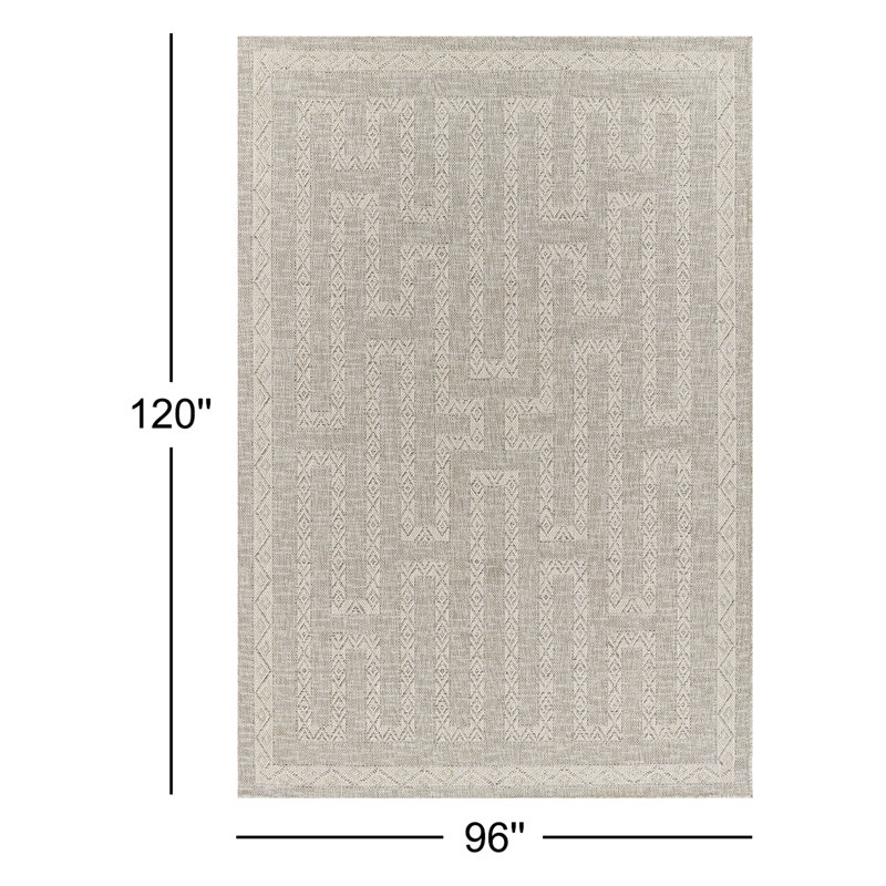 Pavia Moroccan Indoor / Outdoor Rug, Rectangle 8' x 10'
