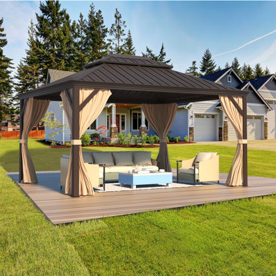 EROMMY Metal Patio Gazebo, PRO Premium Gazebo