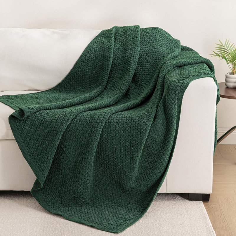 Machine Tufted Throw Blanket