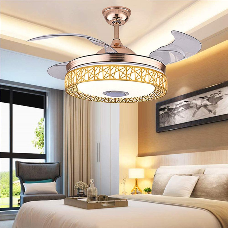 Felecia 42'' Ceiling Fan with LED Lights
