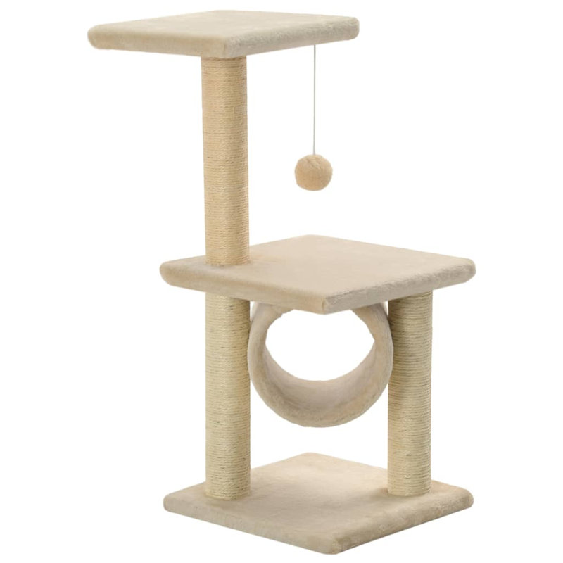 65cm Lochlan Cat Tree or Condo, Beige