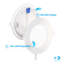 Ensemble de plafonniers encastrés à DEL 4 po Infibrite Thin-123845406-123845408-123845410