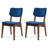 Avra Upholstered Solid Wood Side Chair-1449448495