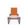 Holna Outdoor Rust-Resistant Metal Chaise Lounge