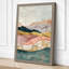 Layered Mountains Boho - Wrapped Canvas-2037153249-2037153248