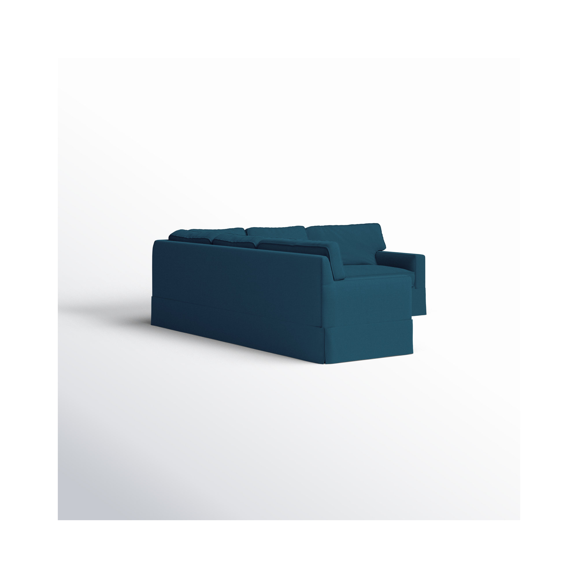 Taylor Upholstered L-Sectional, Bayou Midnight Canvas