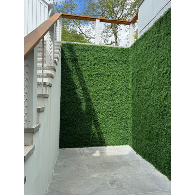 Faux Foliage Hedge