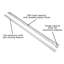 Glissières de tiroir à fermeture latérale 24 po - extension 3/4 capacité 75 lb. Finition blanche-98867835