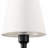 24.6in Traditional Sconces Armed Wall Mounted Sconce with Fabric Shade
