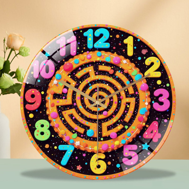 Horloge murale Maze